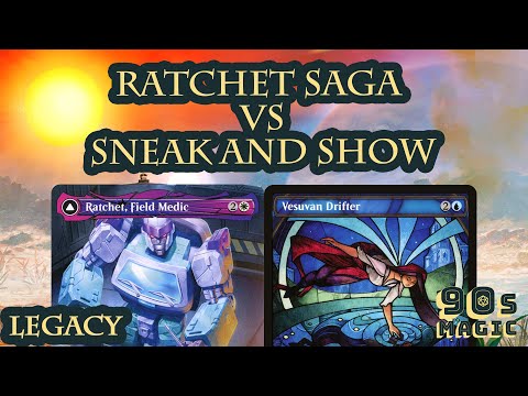 UW Ratchet Field Medic Saga vs Sneak and Show [MTG Legacy]