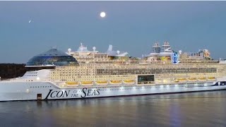 Icon of the Seas departures for second sea trials | Royal Caribbean cruise ship