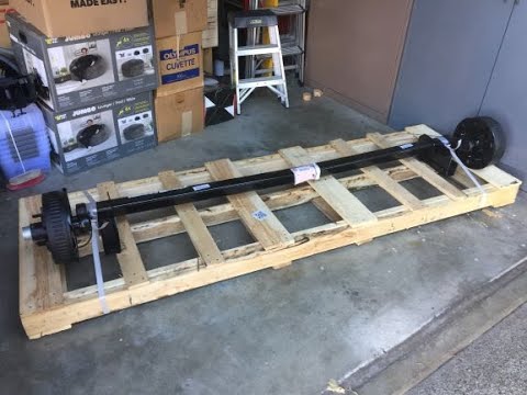 Travel Trailer Bent Dexter TorFlex Axle Problem & Replacement