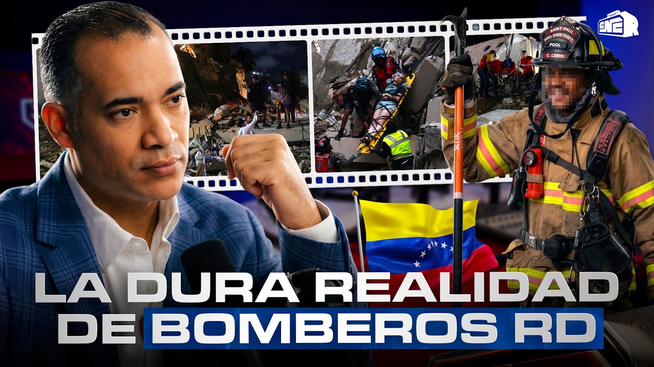 BRITO DESTAPA LA DURA REALIDAD DE LOS BOMBEROS DE RD ANTE SISMO COMO VENEZUELA