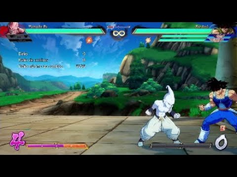 DBFZ - Kid Buu Anchor Sparkless Max damage? - Start with 4.5 Bars (corner)