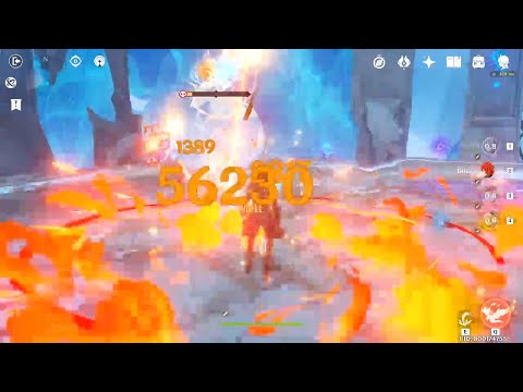 INSANE DMG 56k || BUILD KLEE FULL CONS LVL 80 || GENSHIN IMPACT