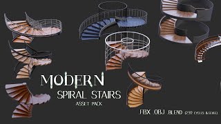 Modern Spiral Stairs video thumbnail