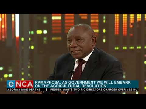 Ramaphosa on the land issue