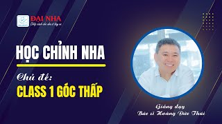 [Học chỉnh nha] - Bài giảng: Class 1 góc thấp. Giảng dạy bác sĩ Hoàng Đức Thái