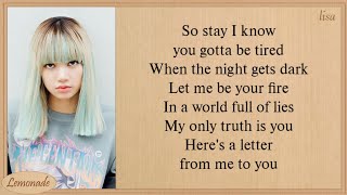 BLACKPINK STAY Japanese Ver. Easy Lyrics