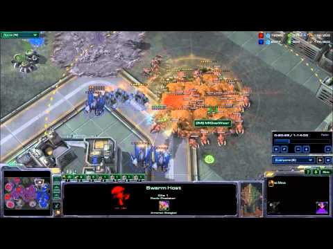 [Mouse]Lucifron(T) Vs  [M+]Goswser(Z) Newkirk Precint Starcraft 2 Replay Game 3 Part 1/2