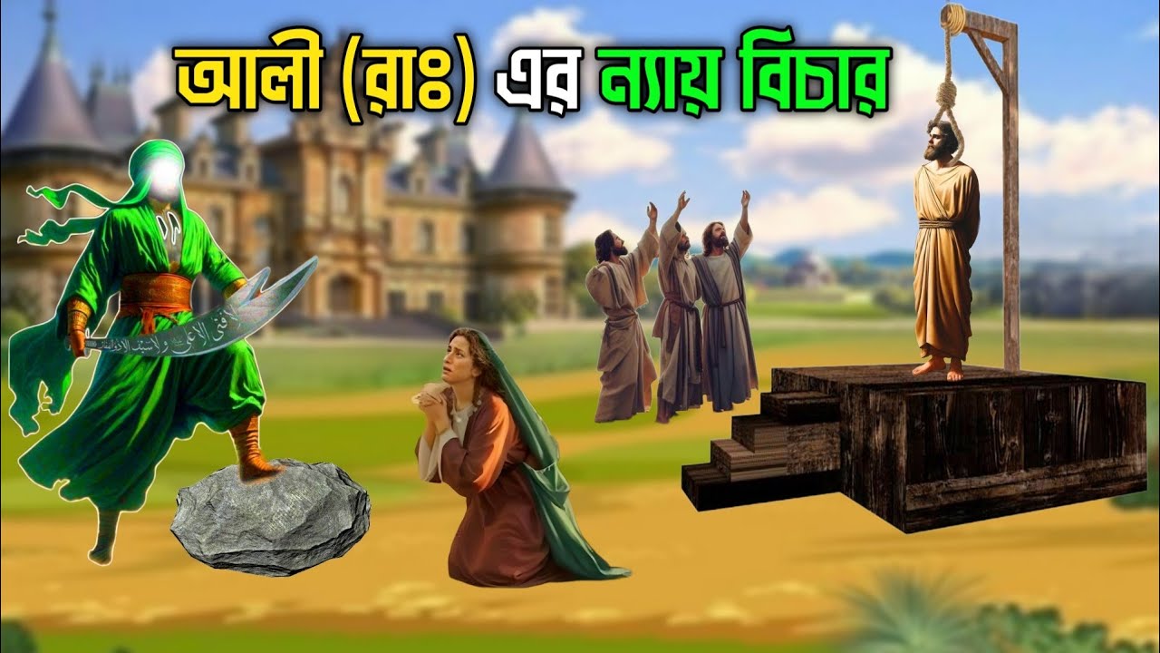 হজরত আলী (রাঃ) কেন একজন নির্দোষ ব্যক্তিকে মৃত্যুদন্ড দিয়েছিলেন || ইসলামিক কাহিনী || Story Of Ali RA