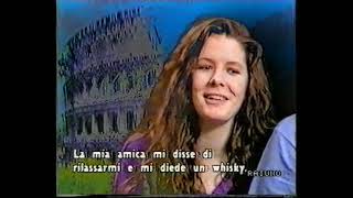 Edie Brickell and the new bohemians Interview  live 1989 italian television , What I Am , Circle