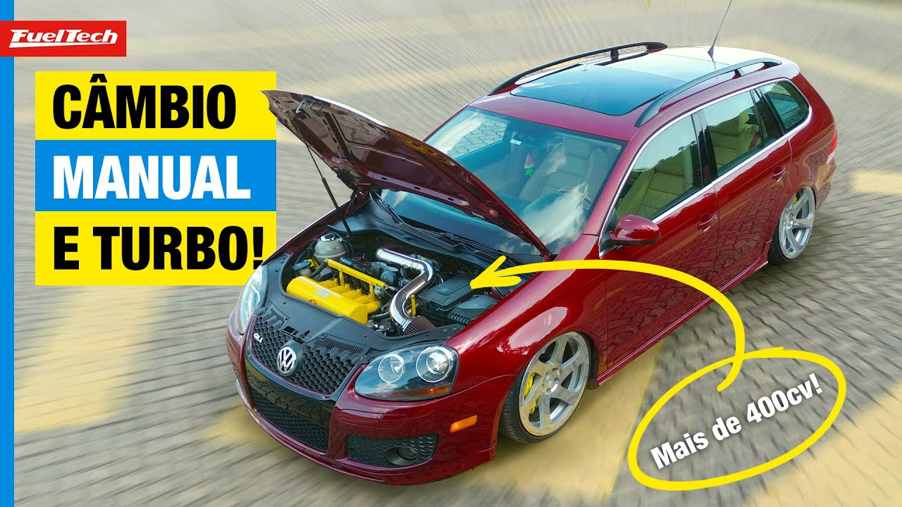 JETTA 2.5 TURBO MANUAL 400cv 🤯 Freios Porsche e muito estilo!