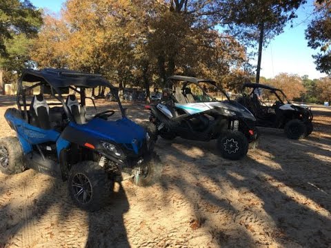Ripping the Side X Side at Outback ATV Park