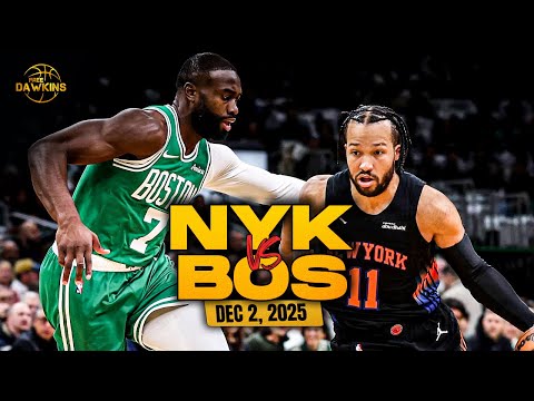 New York Knicks vs Boston Celtics Full Game Highlights | Dec 2, 2025 | FreeDawkins