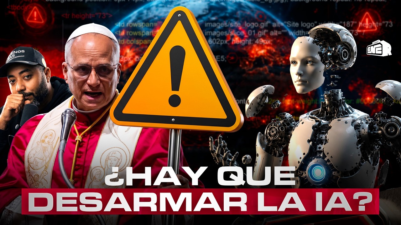 ¿HAY QUE DESARMAR LA IA? EL PAPA LANZA ADVERTENCIA GLOBAL