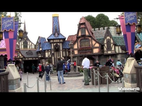 [HD] Tour of Disneyland's Newest Fantasy Faire Village