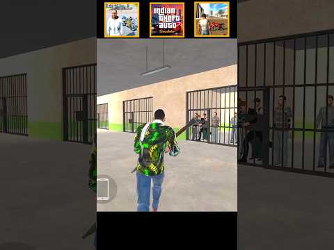 Franklin vs Police Station 🚔 in Indian Bike Driving 3D vs ITAS 💥 | Epic Battle Challenge 2025