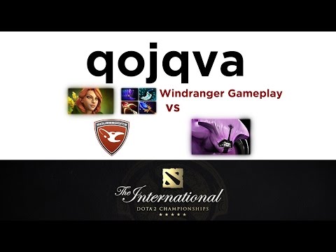The International 2015 - qojqva Windranger - mousesports vs VoidBoys