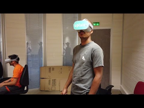 Corrugator Reel Replacement in Virtual Reality