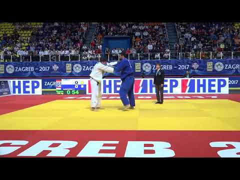 Temur Rakhimov (TJK) vs Daniel Zorn (GER) -100kg World Judo Junior Championships Zagreb 2017