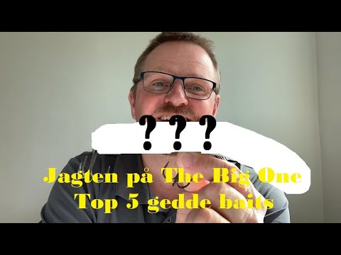Mine top 5 gedde baits