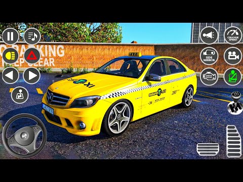 US Prado Car Taxi Cab Simulator 3D - City Open World Car Driving - Android Gameplay