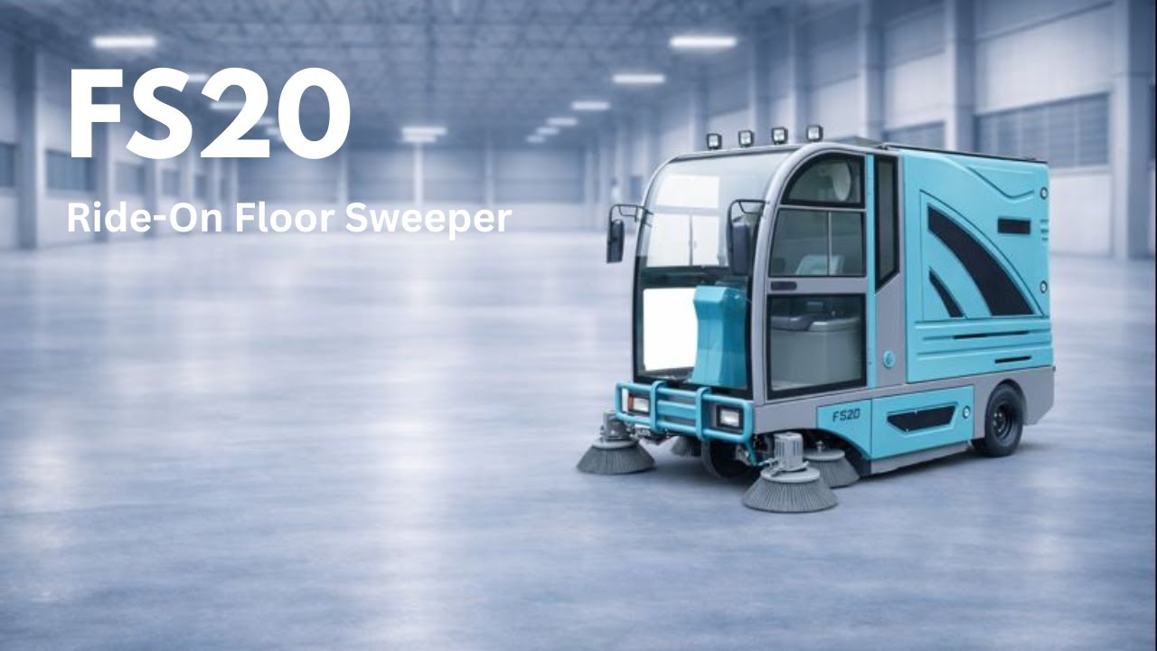 FS20 Ride-On Sweeper