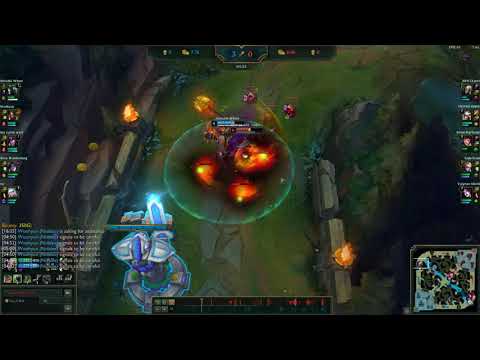 Singed season 9 Full ap solo kill lane