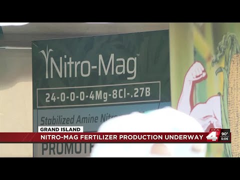 Nitro-Mag fertilizer production underway in Grand Island