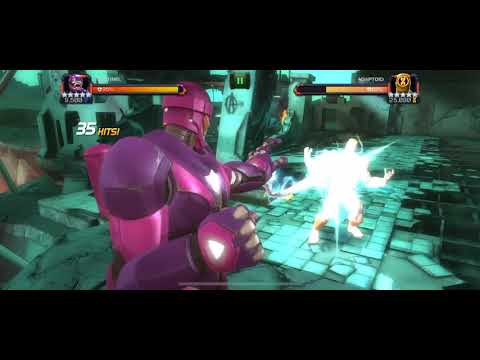 Taking down Variant 2 1.1.3 Starburst path no revives with 4 star Gladiator Hulk.