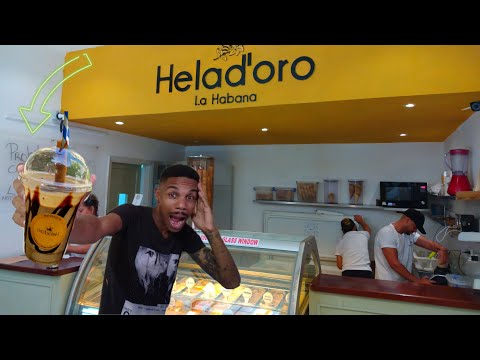 El Mejor HELADO que PROBARAS en TU VIDA, La Habana, Cuba