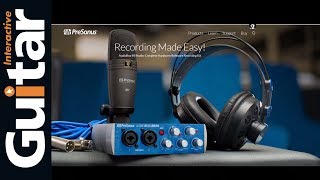 Video thumbnail for PreSonus AudioBox USB 96 | Review by Guitar Interactive Magazine