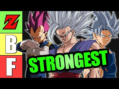 RANKING The STRONGEST Characters in Dragon Ball Super | Tier List