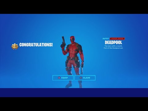 Fast & Easy Way To Unlock DEADPOOL New FREE Fortnite Skin Reward! (Unlocking Free Marvel Deadpool)