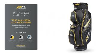 Powakaddy Lite Edition Cart Bag | Lightweight & Compact Golf Bag