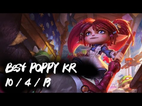 Best Poppy Korea Top vs Trundle [Korea Challenger Match] Replays