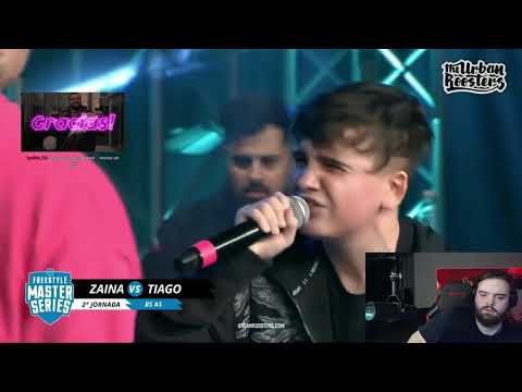 Ibai reacciona a Tiago vs zaina l FMS argentina