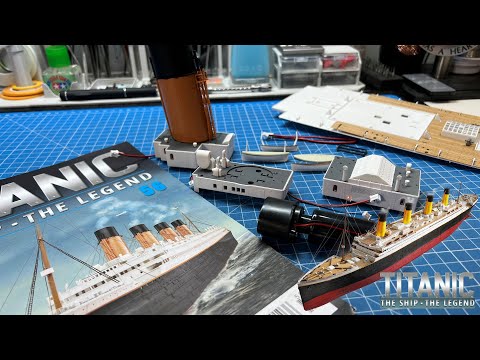 Agora Models Build the RMS Titanic - Pack 10 - Stages 51-56