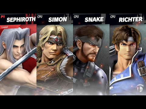 [Fan Request] Sephiroth vs. Simon vs. Snake vs. Richter