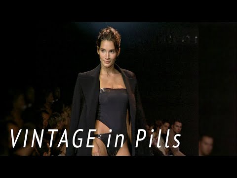 Vintage in Pills PACO RABANNE Spring 1998 Paris - Fashion Channel