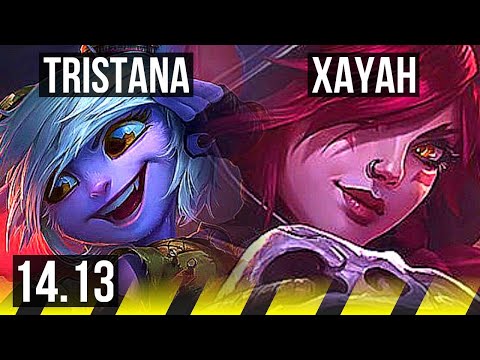 TRISTANA & Rakan vs XAYAH & Alistar (ADC) | 66% winrate, Legendary, 16/4/6 | EUW Grandmaster | 14.13