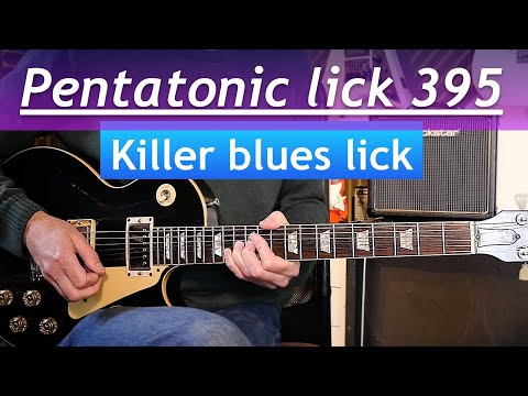Killer Pentatonic lick with FREE jamming track - Lick Friday Week 395