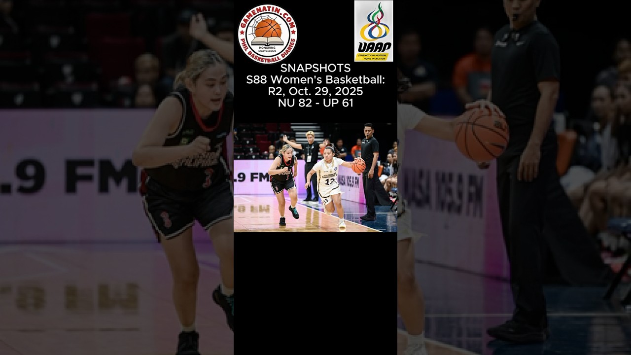 Snapshots: Women's Basketball - NU 82 - Ateneo 61
