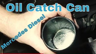 Is This Mod Insane? Installing An Oil Catch Can In Mercedes E-Class 2.2 Cdi Diesel Engine Om646