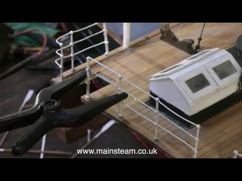 REFURBISHING A VINTAGE MODEL STEAM BOAT - PART #21