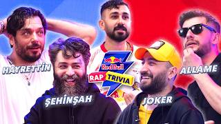 RED BULL RAP TRIVIA YENİ SEZON 🚨 🚨 @hayrettin @SEHINSAHIKARUS @jokerresmi @AllameOfficial