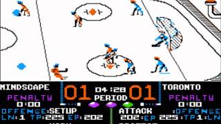 Superstar Ice Hockey for the Apple II
