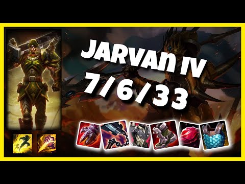 Jarvan IV 11.4 S11 Jungle Challenger Replay (7/6/33) - EU
