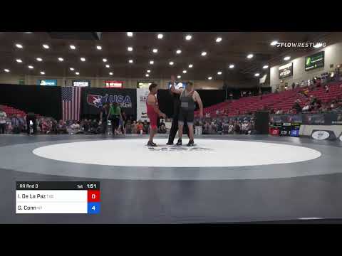 130 Lbs Rr Rnd 3 - Israel De La Paz, Texas Style Wrestling Club Vs Greg Conn, New York 8f0d