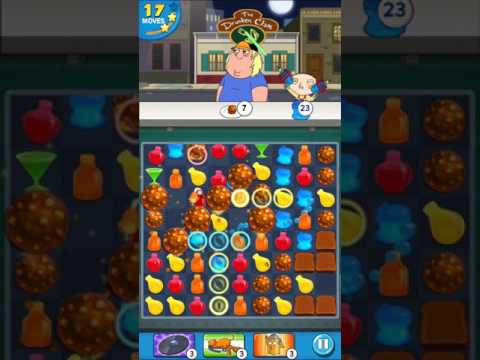Family Guy - Another Freakin' Mobile Game : Level 21 - 3 stars! No Boosters!