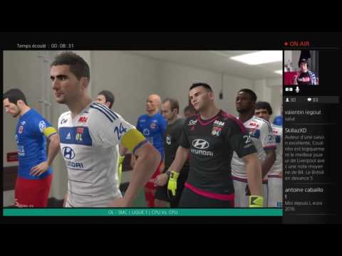 Olympique Lyonnais - SM Caen [PES  2016] | Ligue 1 2016-2017 (2ème Journée) | CPU Vs. CPU