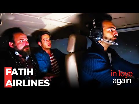Fatih, Haydar And Orhan's Plane Adventure - Love Again Episode 162